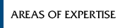 Areas of Expertise
